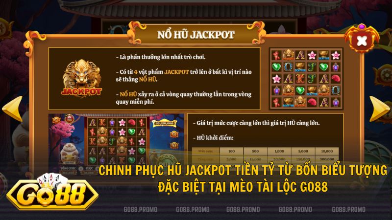 Lựa chọn mức cược phù hợp để tối ưu hóa giá trị hũ Jackpot tại Go88